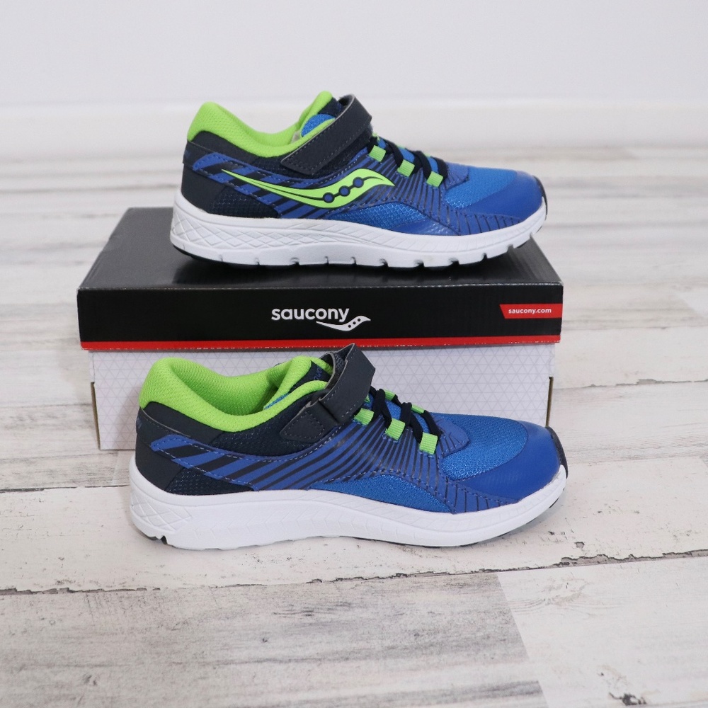 Saucony Kids Sneakers in Blue and Green - Picture 3 of 9